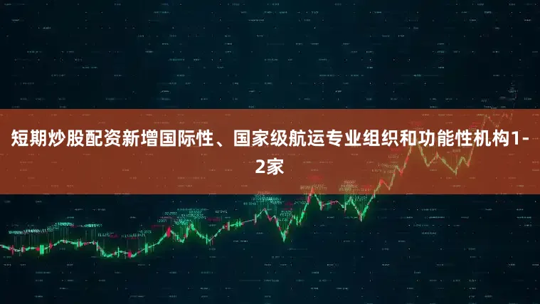 短期炒股配资新增国际性、国家级航运专业组织和功能性机构1-2家